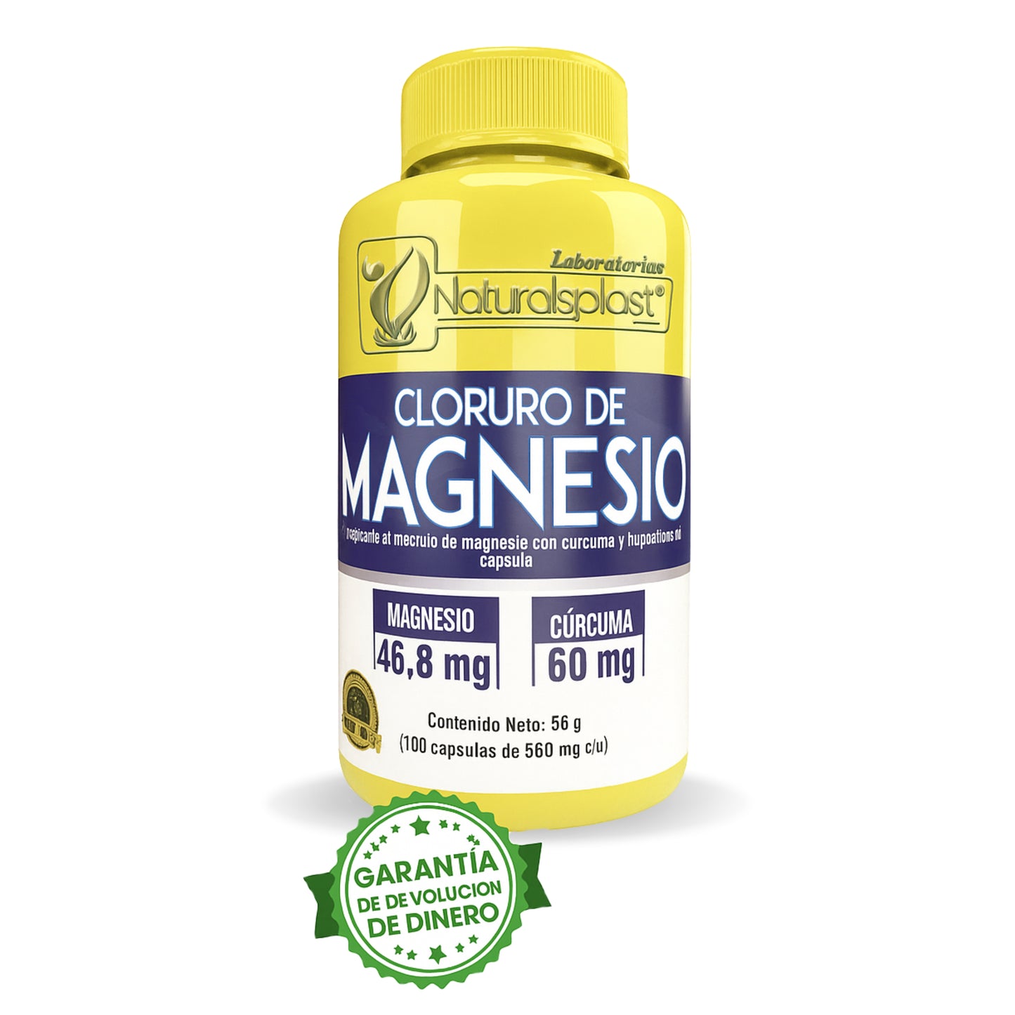 Cloruro De Magnesio 100cap
