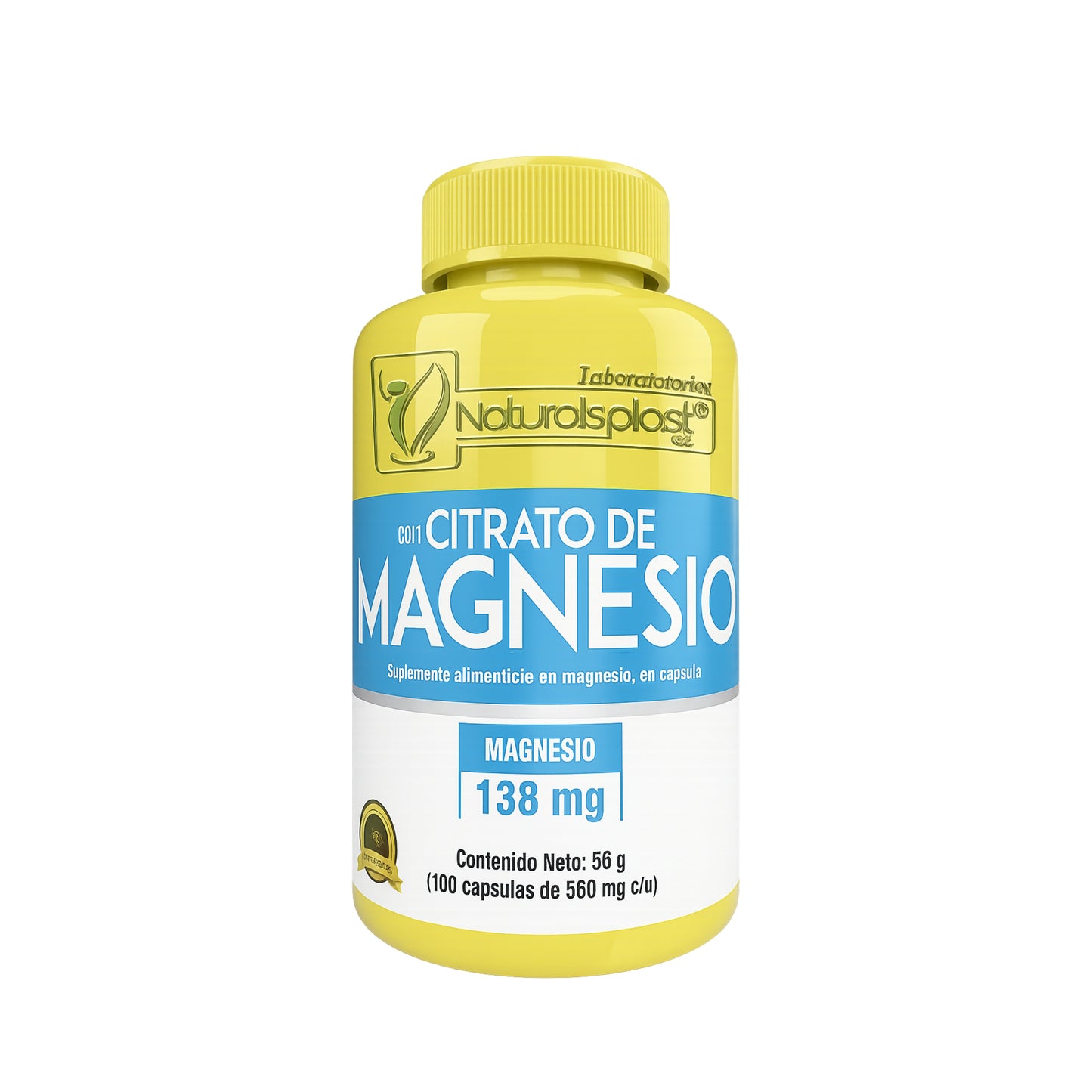 Citrato De Magnesio 100cap
