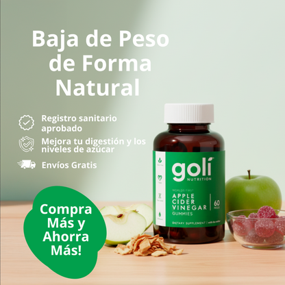 Gomitas Vinagre de Manzana GOLI