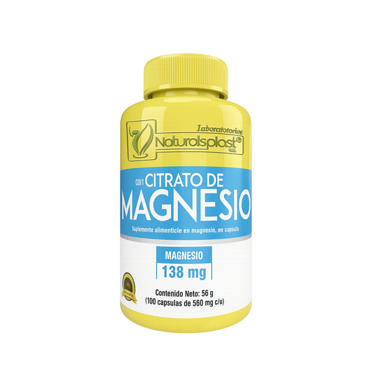 Citrato De Magnesio 100cap
